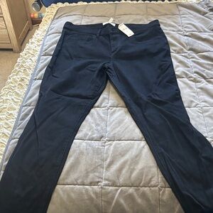 LOFT Black Stretch Skinny Jeans